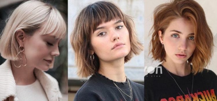 How to Style a Short Bob With Bangs?